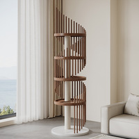 Promotion : Arbre à chat moderne de luxe, maisonnette confortable, griffoirs, structure d'escalade, mobilier-lit pour chat en bois massif et sisal