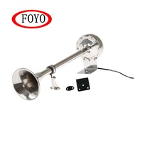 Foyo — corne de bateau électro-magnétique 12 volts, en acier inoxydable 316, de qualité supérieure, pour bateau, Kayak et bateau