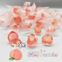 Sweet Fruit Flavored Peelable Gummy Candy Mango Peach Grape Taste Packaged in Bag Ingredients Are Sugar