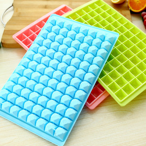 Bandeja para Cubos de Hielo Guo Lin, 96 Compartimentos, Forma de Diamante, Apilable, Material PP, Apta para Congelador, para Uso Doméstico - Product Image 4