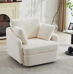 Nouvelle Arrivée - Fauteuil d'Appoint Ergonomique de Luxe Grande Taille pour Salon, Chambre, Appartement - Design Moderne en Tissu - Product Image 1