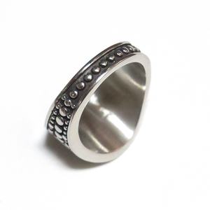 แหวนนิ้วสแตนเลสสตีลสไตล์พังก์สุดเท่สำหรับผู้ชายและผู้หญิง ลายตราสัญลักษณ์ Harley-Davidson แบบขายส่ง - Product Image 4