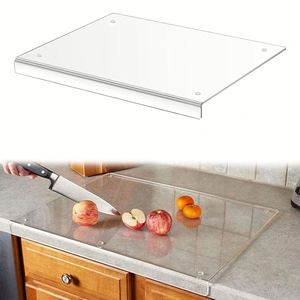 Custom Logo Eco-Friendly <b>Plastic</b> Rectangle Multifunctional Cutting Board Dishwasher Safe Flexible Sink Counter Chopping <b>Block</b> - Product Image 1