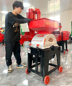 Tự động Túi điền thức ăn chăn nuôi rơm búa Máy xay nhà máy đậu tương ngô hạt Máy Nghiền Ngô Máy phay 850 kg/giờ - Product Image 4