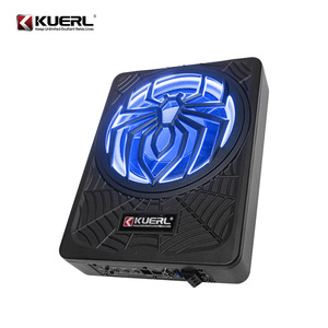 Subwoofer de voiture Kuerl 10 pouces avec lumière LED, haut-parleur actif mono 12V pour audio automobile - Product Image 4