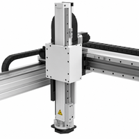Nouveau robot de type portique QG avec cadre en aluminium extrudé et support à quatre pieds pour l'automatisation de la préhension et du placement de panneaux plats