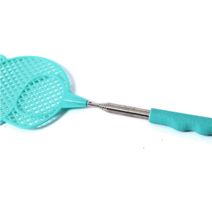 Raquette télescopique extensible anti-mouches, 1 pièce, accessoire de Protection pour insectes avec grattoir anti-moustiques intégré - Product Image 5