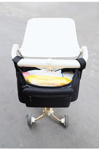 Sac latéral d'accoudoir de fauteuil roulant personnalisé-Sac d'organisation de marchette avec bandes réfléchissantes pochettes de rangement étanches pour tout fauteuil roulant - Product Image 6