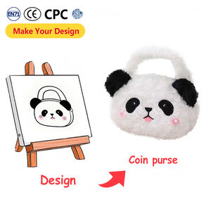 Personalizza il Tuo Design di Peluche, Basso MOQ, Portamonete in Peluche Personalizzato, Giocattoli Animali in Peluche, Borsetta in Peluche su Misura - Product Image 3