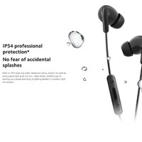 Écouteurs Xiaomi Type-C intra-auriculaires avec micro et commande à trois boutons, options noir et blanc, réduction de bruit, étanchéité IP54, ENC