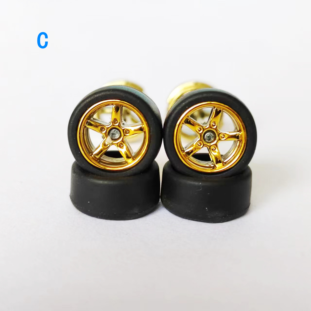 1/64 ホイール 11mm 12mm 13mm BBS ADVAN CE28 タイヤ クローム