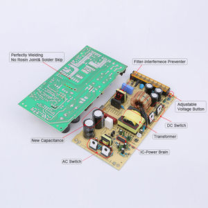 Alimentation à découpage ultra-mince DC 12V 50A 120 Ampères AC/DC 240W 20A à tension constante pour LED, puissance suffisante - Product Image 4