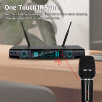 Meilleur SK-3000 Microphone dynamique Uhf Tiktok de poche Ensemble de microphones sans fil sans fil à suppression de bruit Professionnel pour la fête