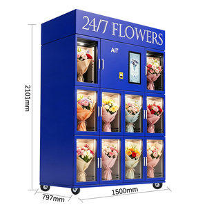 AIT 24-hour Self-service Flower Shop Flower Vending Machine, Fresh Flowers Bouquets Refrigerator Rose Vending Machine 24-hour Se - Product Image 4