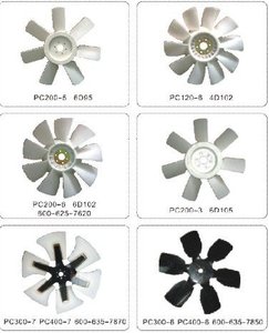 Engine cooling <strong>fan</strong> ex200 3 2 plastic bd1 <strong>fan</strong> <strong>blade</strong> fits <strong>hitachi</strong> ex200-3 ex200-2 engine fan cooling <strong>fan</strong> gt <strong>support</strong> oem customized - Product Image 5