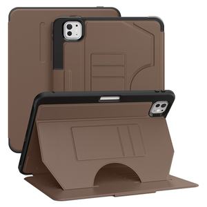 Nueva Funda de Cuero de Alta Calidad para iPad Pro 11 Pulgadas 2024, con Ranura para Lápiz, Función de Activación/Suspensión Automática - Product Image 1