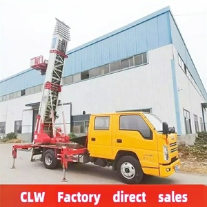 New JMC Hàng Tăng Gấp Đôi 28M 32M 36M Xô Xe Tải Trên Không Thang Xe Tải Thủy Lực Kính Thiên Văn Đồ Nội Thất Nâng Thang Xe Tải - Product Image 5