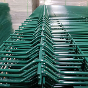 Panneau de clôture de jardin en treillis soudé 3D en V, galvanisé à chaud en PVC, anti-escalade, revêtement poudré, pour villas résidentielles et écoles - Product Image 3