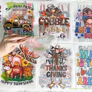 Adesivi Termotrasferibili DTF Goode in PET Durevole con Motivi Personalizzati per Abbigliamento - Ecologici, Impermeabili e Lavabili - Product Image 3