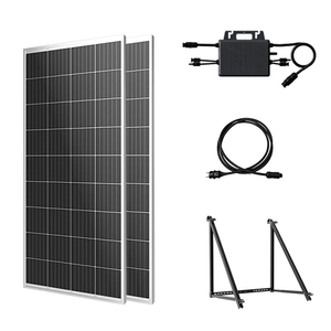 EU Warehouse 800 Watt <strong>Small</strong> on Grid Balcony Solar Glass Curtain <strong>Power</strong> <strong>Plants</strong> Balkonkraftwerk Solar Halterung - Product Image 2
