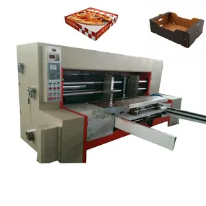 automatic pizza box making die cutter machine for carton boxes packing machine