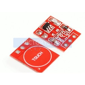 TTP223 touch button module selflocking incremental capacitive switch single <strong>channel</strong> transfTTP223 - Product Image 1