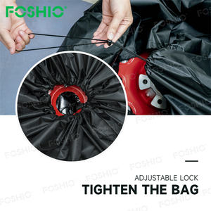 Foshio personalizar Logo ventana tinte herramienta coche rueda cubierta repuesto neumático rueda bolsa 4 Uds conjunto - Product Image 5