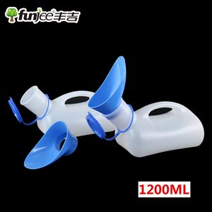 Urinoir portable 1200 ml en plastique rectangulaire pour personnes âgées alitées, soins à domicile F-2 - Product Image 5