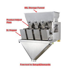 Chất Độn Tuyến Tính Kinh Tế Bán Chạy Nhất Máy Cân Tuyến Tính Gạo 4 Đầu - Product Image 2