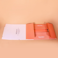 Individuelles Logo Umweltfreundliche und Recycelbare Harte Geschenkbox Matt Recyceltes Material Magnetbox Geringe Mindestbestellmenge Faltbare Box