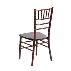 Chaise Chiavari empilable pour hôtel, chaise de salle <span class=keywords><strong>à</strong></span> manger moderne en bois massif, chaise Chiavari pour événements et banquets de mariage - Product Image 2