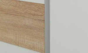 <span class=keywords><strong>Armario</strong></span> moderno de una sola puerta para ahorrar espacio con acabado blanco y estantes ajustables de 7 compartimentos para dormitorio de apartamento - Product Image 3
