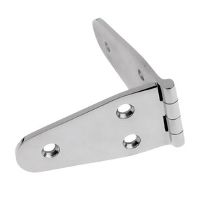 Charnière en acier inoxydable Isure 40x140x2mm pour remplacement et réparation de quincaillerie marine, bateaux et camping-cars - Product Image 4