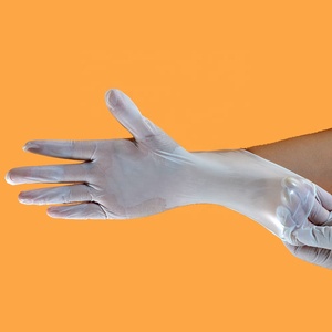 Хорошая цена <span class=keywords><strong>Xxl</strong></span> одноразовые для пищевых услуг супер виниловые латексные ПВХ перчатки - Product Image 2