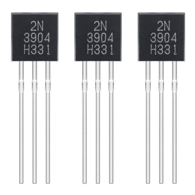 2N3904 Transistors Silicon NPN General Purpose Amplifier Transistor TO-92 60V 200mA