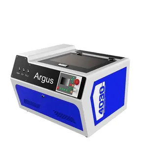 Argus Eenvoudig Gebruik Houtsnijmachine Co2 Laser Kleine Glazen Gravure Lasermachine 4030 Mini Laser Engrver Prijs
