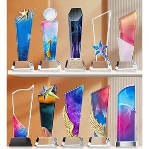 Nouveau Trophée en <span class=keywords><strong>Pierre</strong></span> de Cristal avec Gravure Gratuite, Récompense de Compétition, Souvenir, Honneur <span class=keywords><strong>des</strong></span> Employés Exceptionnels de l'Entreprise, Vente Chaude - Product Image 1