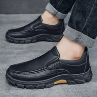 Livraison rapide Nouvelles chaussures décontractées pour hommes Grande taille 39-48 Chaussures de mode Chaussures en cuir pour affaires