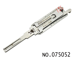 أدوات الأقفال Lishi اختيار HU100 V.3 قفل اسطوانة جهاز فك كود فائق السرعة ليشي HU100 لأوبل 075052 - Product Image 2