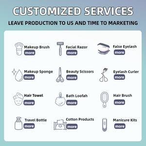 מברשות איפור מקצועיות לעיניים בסיטונאות, סט מברשות איפור לצלליות, 3 סוגי ראשי מברשות, אריזה עם לוגו בהתאמה אישית - Product Image 6