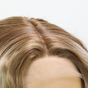 باروكات مخصصة رائجة لعام <span class=keywords><strong>2026</strong></span>، باروكات أوروبية وأمريكية 13*3، باروكات عصرية متموجة ومجعدة مع غرة سوداء مستقيمة SM9204m - Product Image 5