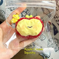 Jouet Squishy en TPR 12*12cm, populaire en ligne, haute valeur esthétique, créatif, imitation alimentaire, texture à rebond lent, pour enfants