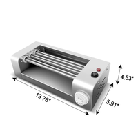 Nouvelle vente flash : Grille à hot-dogs à haute efficacité, machine à griller les hot-dogs, adaptée à l'utilisation en restaurant