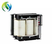 Transformateur d'isolement triphasé 10 kVA, options de tension d'entrée 120 V/240 V/230 V, bobine toroïdale, CE pour 50/60 Hz, garantie de 2 ans