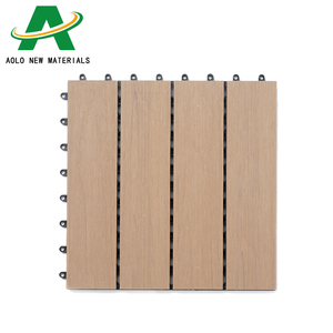 WPC Co-Đùn Gạch Nhựa Tổng Hợp Gỗ Vỉa Hè Gạch Lát Sàn Ngoài Trời Dễ Dàng Cài Đặt Lồng Vào Nhau Gạch - Product Image 6