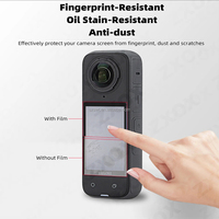 Pour Insta360 X4 protecteur d'écran en verre trempé Insta 360 X4 accessoires de caméra d'action anti-rayures 9HD Films de protection