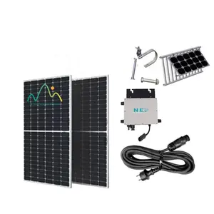 太阳能套件阳台能源系统1600瓦离网太阳能系统家用阳台太阳能电池板