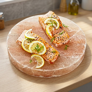 High Quality Premium Eco-Friendly Natural Himalayan Salt Tiles Cooking Slab New Decorative Use Carved Technique Pink Salt Block - Product Image 1