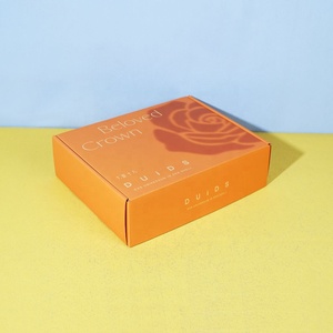 Hộp in ấn tùy chỉnh 350GSM lớp phủ UV biến mất giấy nghệ thuật gấp Trắng sóng kraft giấy các tông đầy đủ màu sắc hộp bưu phẩm - Product Image 2