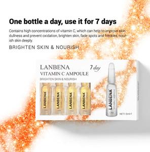 LANBENA ampolla <span class=keywords><strong>de</strong></span> ácido hialurónico vitamina c impecable blanqueamiento ampolla suero - Product Image 4